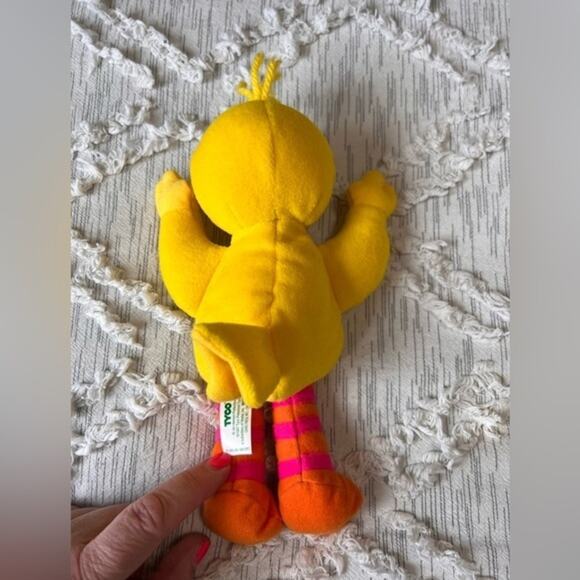 Vintage 1997 Sesame Street‎ Beans Big Bird Plush TYCO - Picture 2 of 4